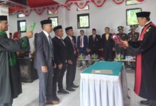 Tiga Unsur Pimpinan DPRD Muna Barat Periode 2024-2029 Resmi Dilantik