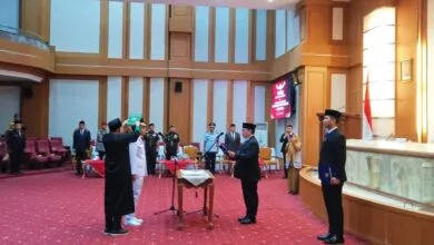 Ridwan Badalah Resmi Dilantik Jadi Pj Bupati Busel