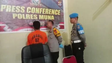 Seorang Pria di Muna Diamankan Polisi Usai Cabuli Resepsionis Hotel