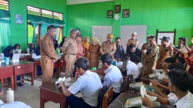 Pemkot Kendari Uji Coba Makan Bergizi Gratis di SMPN 2 Kendari