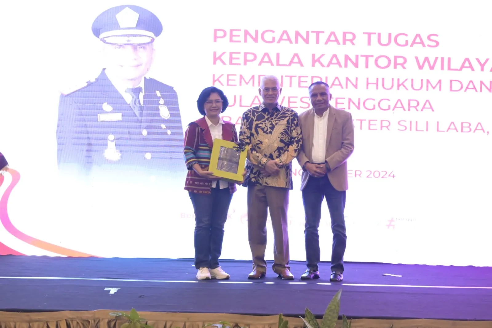 Kanwil Kemenkumham Gelar Pengantar Tugas, Sekda Sultra Sampaikan Kesannya