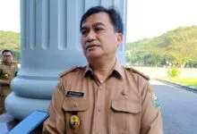 Kepala Dinas Cipta Karya, Bina Konstruksi, dan Tata Ruang Sultra, Martin Effendi Patulak. Foto: Muh Ridwan Kadir/Detiksultra.com