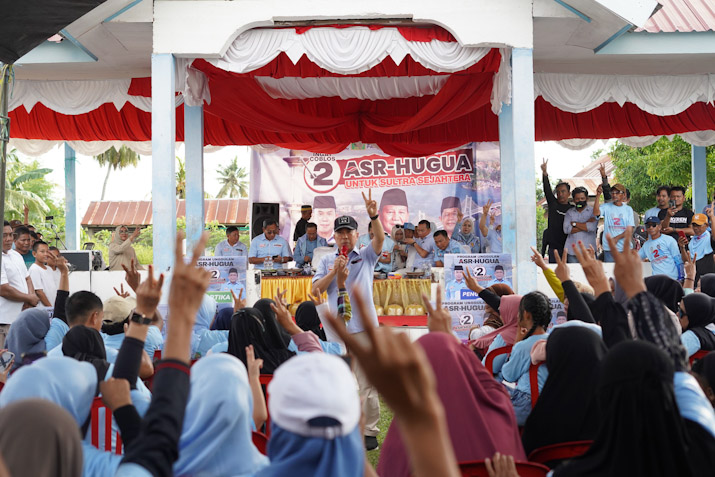 ASR Ajak Warga Samaturu Kolaka Pilih Pemimpin yang Tidak Membeda-bedakan