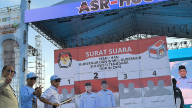 Gelar Kampanye Akbar, ASR-Hugua Ingatkan Masyarakat Sultra Jangan Salah Pilih