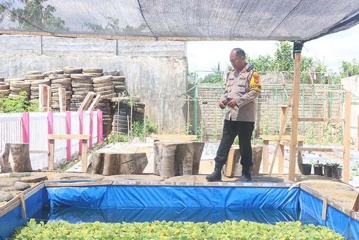 Polres Muna Dukung Langkah Percepatan Swasembada Pangan