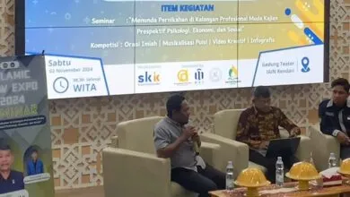 HMPS HKI IAIN Kendari Gelar Seminar Hukum Islam “Tunda Pernikahan” di Kalangan Profesional Muda