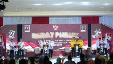 KPU Konawe Selatan Gelar Debat Publik Perdana Pilkada 2024