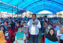 ASR-Hugua Bahas Program Penggaris untuk Anak Sekolah saat Kampanye di Lambuya