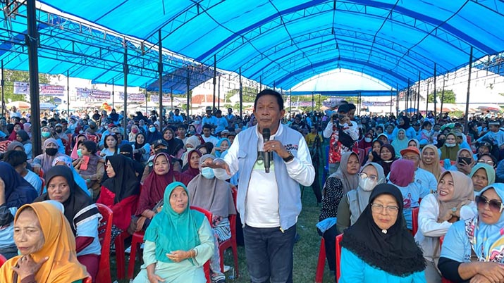 ASR-Hugua Bahas Program Penggaris untuk Anak Sekolah saat Kampanye di Lambuya