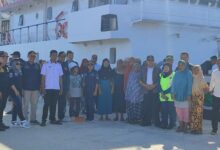 KUPP Lapuko dan Dishub Sultra Uji Coba Sandar Kapal di Pelabuhan Munse Konkep