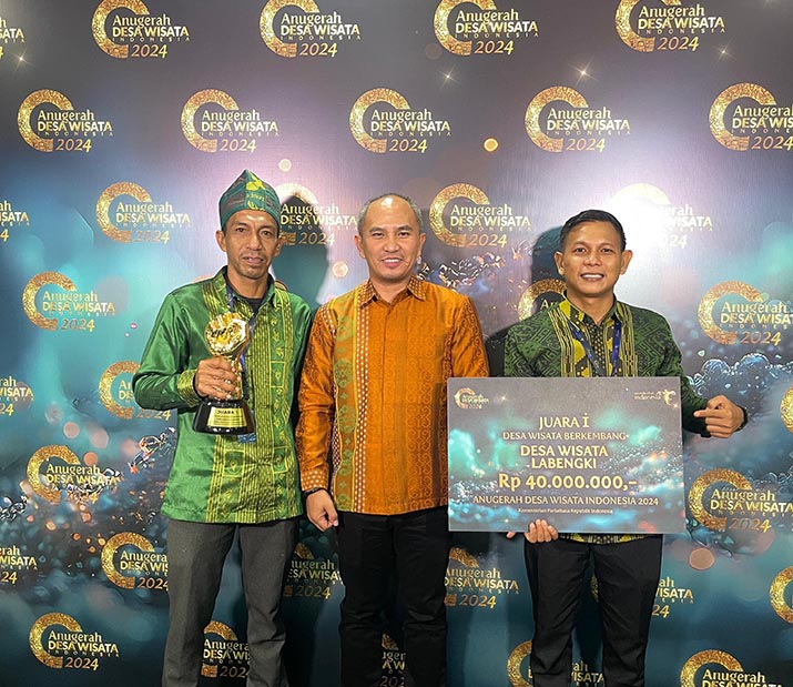 Desa Labengki Sultra Raih Juara I Kategori Desa Wisata Berkembang di Ajang ADWI 2024