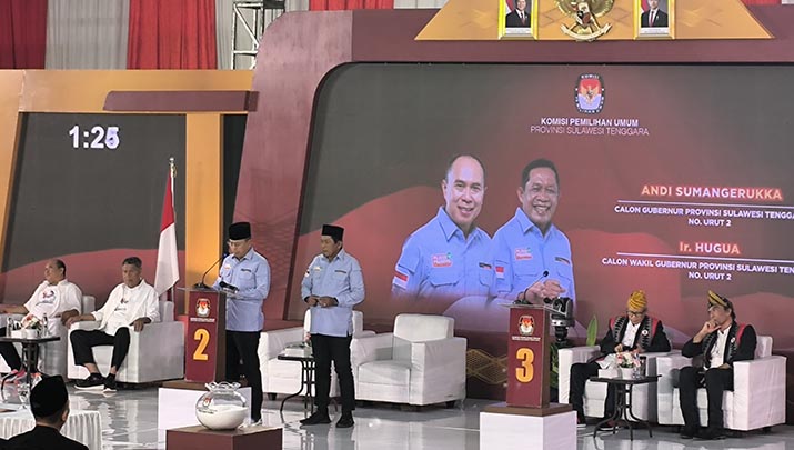 Debat Terakhir, ASR-Hugua Sampaikan Permohonan Maaf