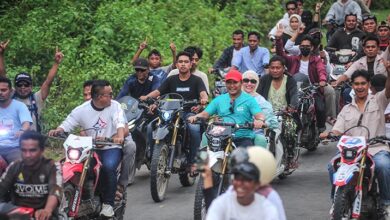 Konfoi Kemenangan, Pasangan Darwin-Ali Komitmen Berdayakan Masyarakat