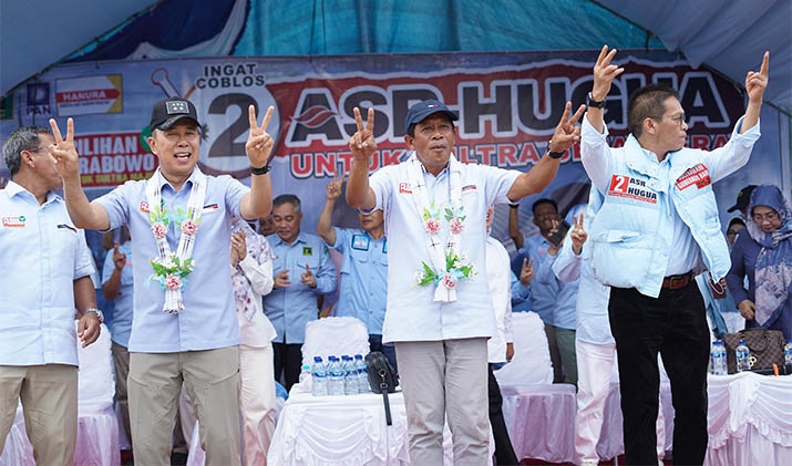 LSI Denny JA Beber Alasan ASR-Hugua Unggul di Pilgub Sultra