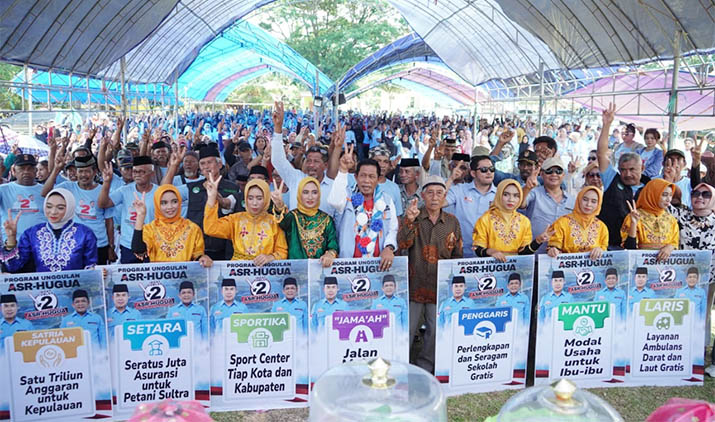 Dinilai Pasangan Paling Pas, Tokoh Masyarakat Butur Beri Dukungan ke ASR-Hugua