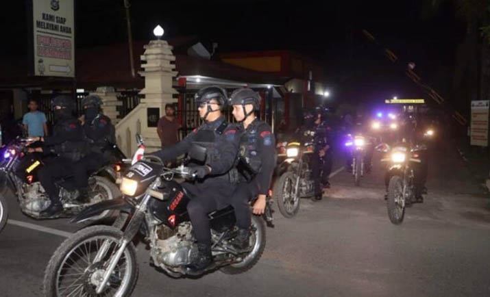 Menjelang Pilkada, Polresta Kendari Patroli Cipkon