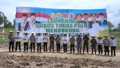 Dukung Ketahanan Pangan, Polda Sultra Launching Gugus Tugas