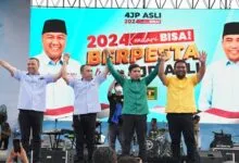 Hadir di Kampanye Akbar, Ketua Golkar dan PPP Kendari Kompak Serukan Menangkan AJP-ASLI