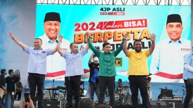 Hadir di Kampanye Akbar, Ketua Golkar dan PPP Kendari Kompak Serukan Menangkan AJP-ASLI