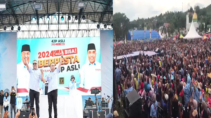 Lautan Massa Padati Kampanye Akbar AJP-ASLI: Pilih Nomor 4 di Pilwali Kendari