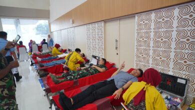 Peringati HUT Pertamina ke 67, Patra Niaga Sulawesi Gelar Donor Darah dan VCT HIV/AIDS