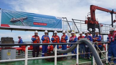 Pertamina Resmikan Jetty Kapal Industri Penyalur Perdana Biosolar B35 di Kendari