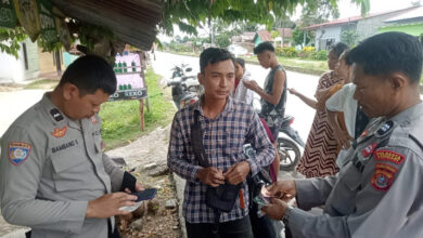 Polresta Kendari Amankan Seorang Pria yang Kedapatan Belanja Pakai Uang Palsu