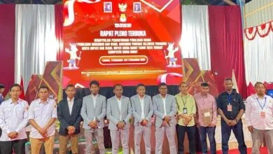 Hasil Pleno KPU, Darwin-Alibasa Menang di Pilkada Mubar, Raup 40.307 Suara