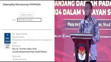 TNA-Iksan Menggugat ke MK Walupun Selisih Suara Terpaut Jauh, KPU Sultra: Itu Hak Calon