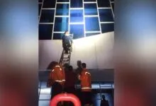 Speaker Meledak, Gedung Perpustakaan Modern Kendari Terbakar