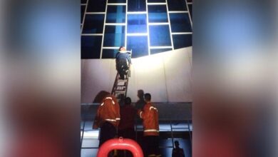 Speaker Meledak, Gedung Perpustakaan Modern Kendari Terbakar