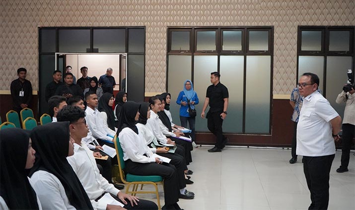 Pj Gubernur Sultra Monitoring Pelaksanaan Wawancara dan Keterampilan CPNS Kemenkumham