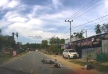 Pengendara Motor di Konawe Tabrak Mobil Alphard di Jalan Poros Kendari-Unaaha