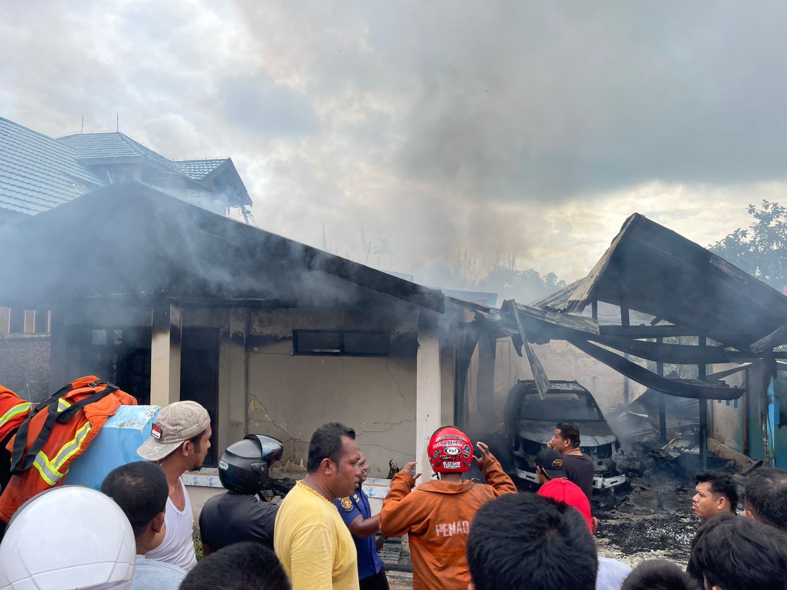 Bersih-Bersih Sambil Rebus Air, Satu Unit Rumah Milik Warga di Muna Terbakar