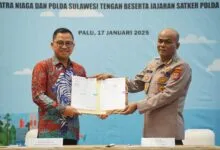 Pertamina Sulawesi dan Polda Sulteng Tandatangani Perjanjian Penyediaan BBM dan Pelumas