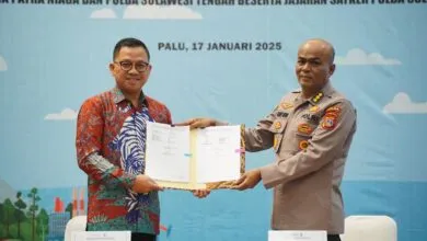Pertamina Sulawesi dan Polda Sulteng Tandatangani Perjanjian Penyediaan BBM dan Pelumas