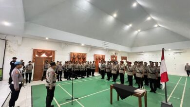 Rotasi Jabatan, Sejumlah Pejabat Polres Konsel Resmi Berganti