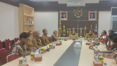 Gelar Sertijab, La Ode Butolo Minta Pahri Yamsul Lanjutkan Program Strategis di Muna Barat