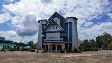 Ketgam: Kantor BKD Sultra. Foto: Muh Ridwan Kadir/Detiksultra.com