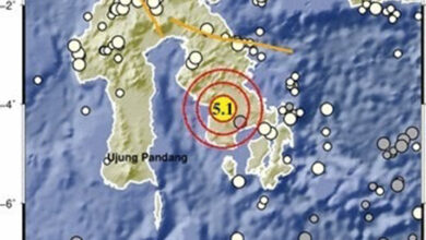 Kolaka Timur Kembali Diguncang Gempa 5,1 Magnitudo, BMKG Pastikan Tak Ada Potensi Tsunami