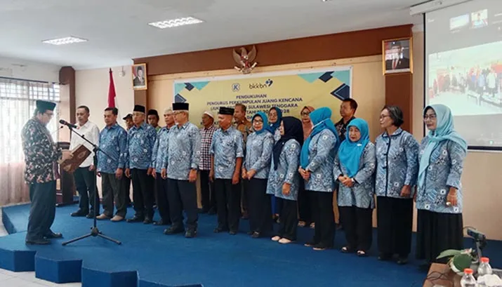 Kepala BKKBN Sultra Kukuhkan Pengurus Perkumpulan Juang Kencana Sultra Periode 2024-2028