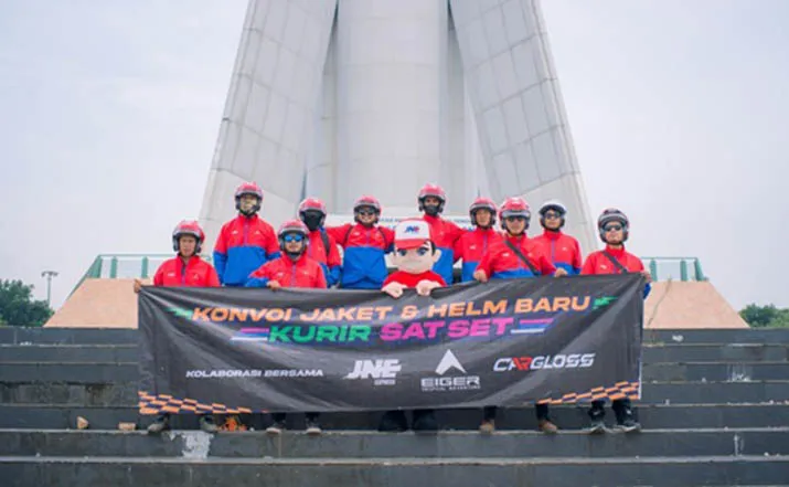 #KurirSATSETJNE Siap Mengantarkan Kebahagiaan dengan Tampilan Baru