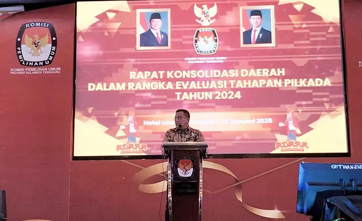 Ketua KPU Sultra Pastikan Evaluasi Tahapan Pilkada 2024 Jadi Momen Perbaikan