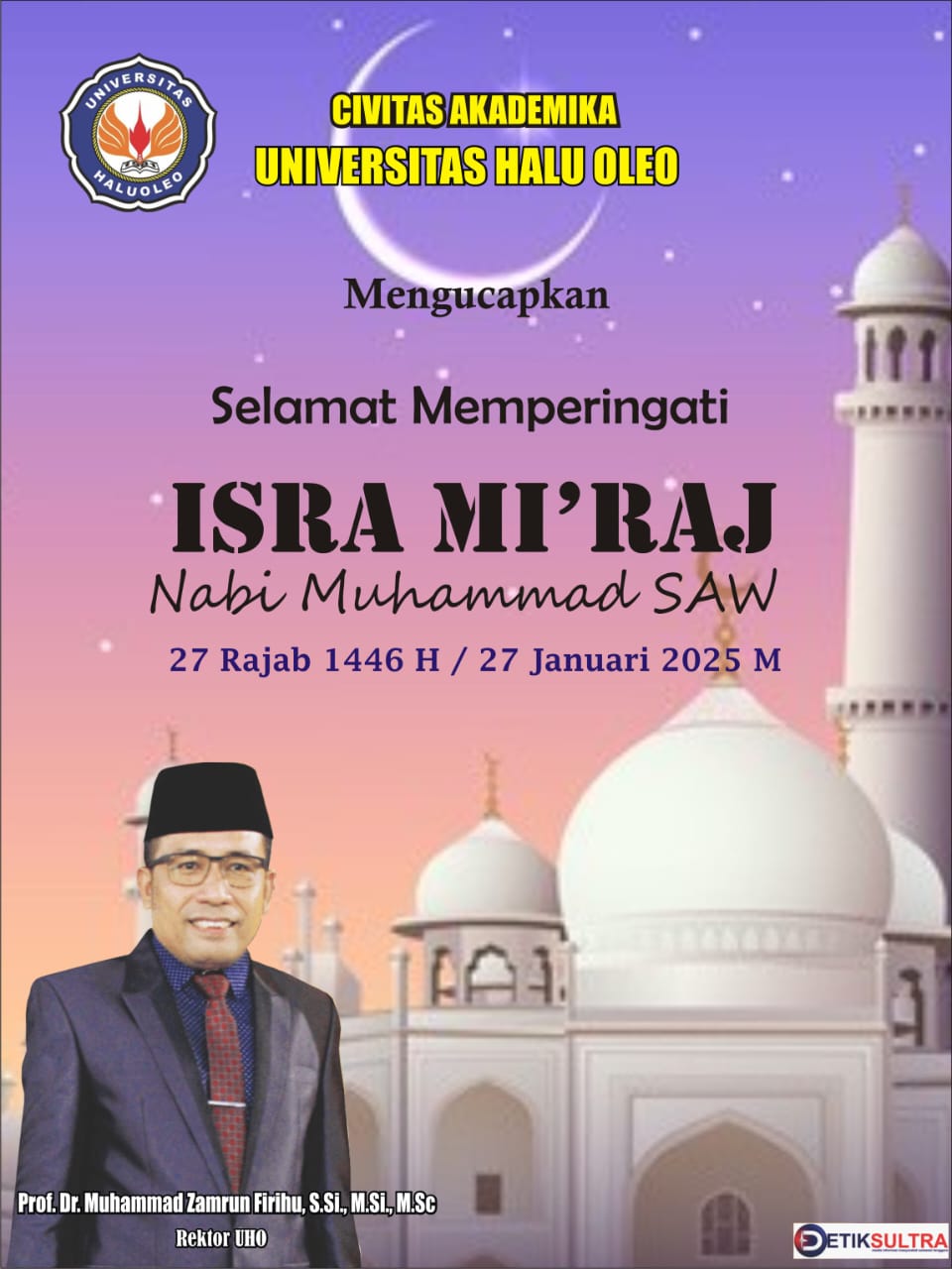 uho isra miraj 2025