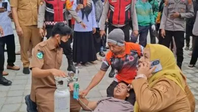 Kebakaran The park Mall Kendari, Satu Sekuriti Dilarikan ke Rumah Sakit