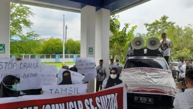 Tuntut Pembayaran Hak, Aliansi Guru SMA Datangi Dikbud Sultra