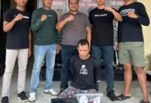 Seorang Residivis di Buton Tengah Diringkus Polisi usai Curi Laptop Milik Warga