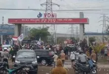 Ribuan Karyawan PT VDNI-OSS Gelar Aksi, Tuntut Kenaikan Gaji 6,5 Persen