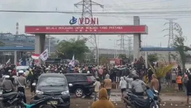 Ribuan Karyawan PT VDNI-OSS Gelar Aksi, Tuntut Kenaikan Gaji 6,5 Persen