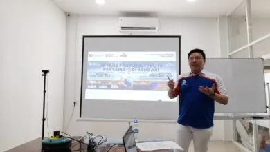 Pertama di Kendari, Damai Half Marathon 2025 dengan Race Timing Chip
